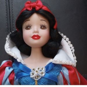 Reserved Snow white collectible porcelain doll
